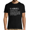 T-shirt homme Gabriel | Prénom Définition - Planetee