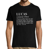 T-shirt homme Lucas | Prénom Définition - Planetee