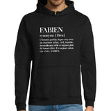 Sweat à capuche Fabien | Prénom Définition - Planetee