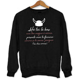 Sweat Kaamelott Kaamelott Merlin Présente moi ta Femme - Planetee