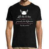 T-shirt homme Kaamelott Citation Merlin Présente Moi ta Femme - Planetee