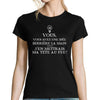 T-shirt femme Kaamelott Citation Perceval | Une Idée derrière la Main - Planetee