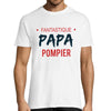 T-shirt homme Papa Pompier - Planetee