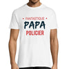 T-shirt homme Papa Policier - Planetee