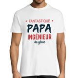 T-shirt homme Papa Ingénieur de génie - Planetee