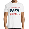 T-shirt homme Papa Graphiste - Planetee