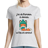 T-shirt femme Renard Amour - Planetee