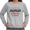Sweat Maman Sportive du Dimanche - Planetee