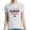 T-shirt Femme Maman Nageuse - Planetee