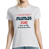 T-shirt Femme Maman Jeune - Planetee