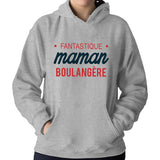 Sweat à capuche Maman Boulangère - Planetee