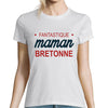 T-shirt Femme Maman Bretonne - Planetee