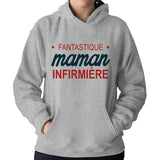 Sweat à capuche Maman Infirmière - Planetee