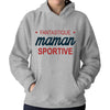 Sweat à capuche Maman Sportive - Planetee