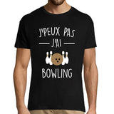 T-shirt Homme Je peux pas j'ai Bowling - Planetee