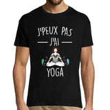 T-shirt Homme Je peux pas j'ai Yoga - Planetee