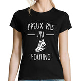 T-shirt Femme Je peux pas Footing - Planetee