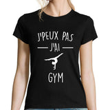 T-shirt Femme Je peux pas Gym - Planetee