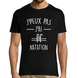 T-shirt Homme Je peux pas j'ai Natation - Planetee