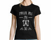 T-shirt Femme Je peux pas Ski - Planetee