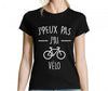 T-shirt femme Je peux pas j'ai Vélo - Planetee