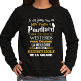 Sweat Assistante Sociale Seigneur des Anneaux GOT - Planetee