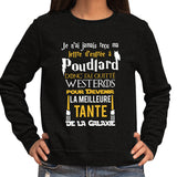 Sweat Tante Seigneur des Anneaux GOT - Planetee