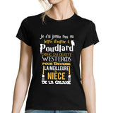 T-shirt femme Nièce Seigneur des Anneaux GOT - Planetee