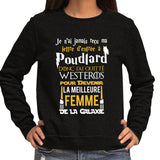 Sweat Femme Seigneur des Anneaux GOT - Planetee