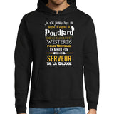 Sweat à capuche Serveur Seigneur des Anneaux GOT - Planetee