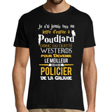 T-shirt homme Policier Seigneur des Anneaux GOT - Planetee