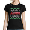 T-shirt femme Poudlard Express Noël - Planetee