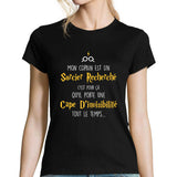 T-shirt femme Cape d'invisibilité - Planetee