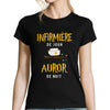 T-shirt femme Infirmière Auror - Planetee
