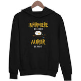 Sweat à capuche Infirmière Auror - Planetee