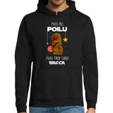 Sweat à capuche Chewbacca Poilu Chou Bacca - Planetee