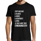 T-shirt homme Racisme Panda - Planetee
