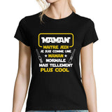 T-shirt femme Maman Maitre Jedi - Planetee