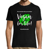 T-shirt homme Vegan for Life - Planetee