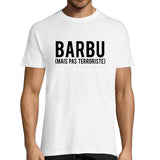 T-shirt homme Barbu mais Pas terroriste - Planetee