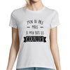 T-shirt femme J'en ai Pas mais Je m'en Bats Les Couilles - Planetee