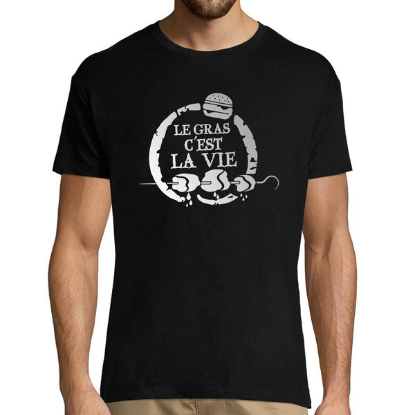 T-shirt homme Le Gras C'est la Vie Kaamelott - Planetee