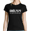 T-shirt femme Anniversaire Cuvée 1979 - Planetee