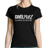 T-shirt femme Anniversaire Cuvée 1982 - Planetee