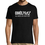 T-shirt homme Anniversaire Cuvée 1982 - Planetee