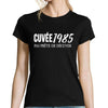 T-shirt femme Anniversaire Cuvée 1985 - Planetee
