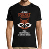T-shirt homme Gardiens de la Galaxie Rocket Raccoon - Planetee