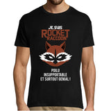 T-shirt homme Gardiens de la Galaxie Rocket Raccoon - Planetee