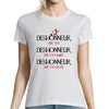 T-shirt Femme Mulan Mushu Déshonneur sur toi - Planetee