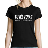 T-shirt Femme Anniversaire Cuvée 1995 - Planetee
